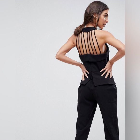 Adelyn Rae Marlena Halterneck Jumpsuit - Picture 4 of 10